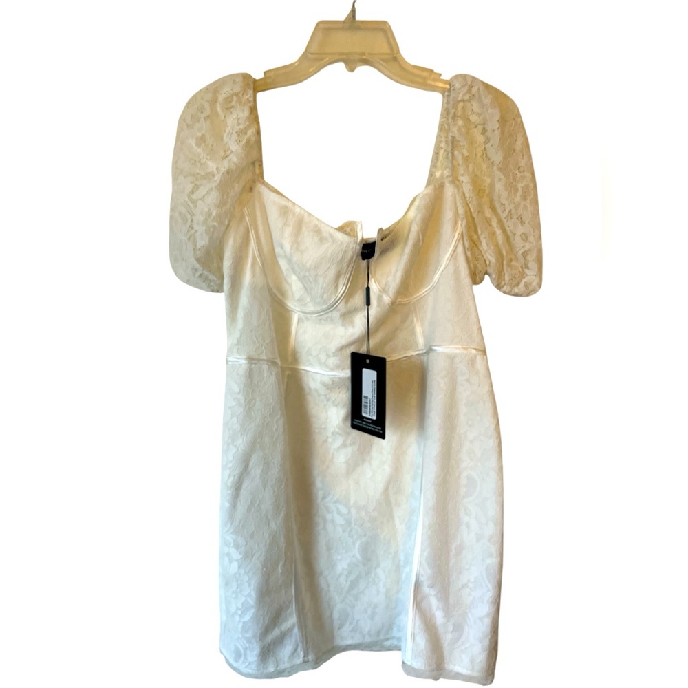 Pretty little thing white dress